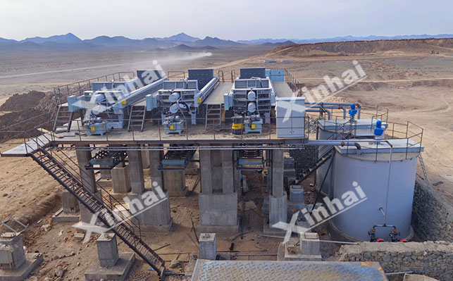 1200tpd金矿扩建项目选厂安装