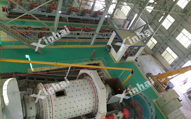 巴基斯坦1500tpd铜矿选矿厂