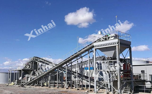 摩洛哥500t/d银矿选厂项目