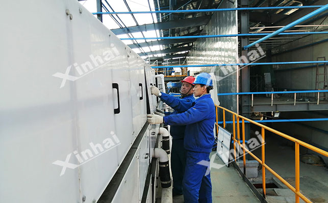 鑫海安装调试团队调试人员