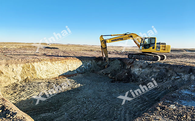 萤石矿开采方法