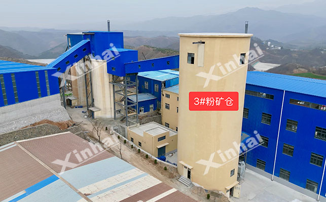 粉矿仓与智能抛废系统