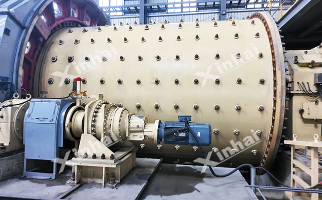 扩建的磨矿厂房