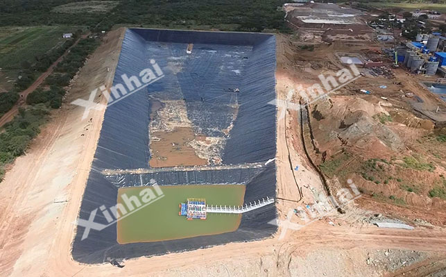 津巴布韦500t/d金矿尾矿库