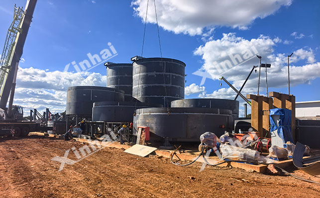 鑫海津巴布韦金矿浸出提金工艺