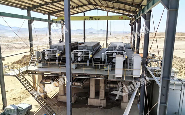 1200t/d金矿扩建项目脱水系统