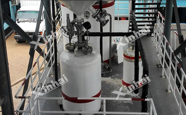 鑫海某金矿解吸电解项目现场