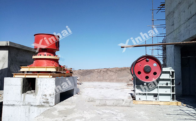 铅矿破碎筛分设备