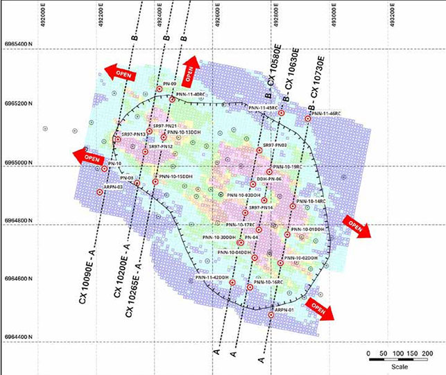 智利潘塔尼罗金矿