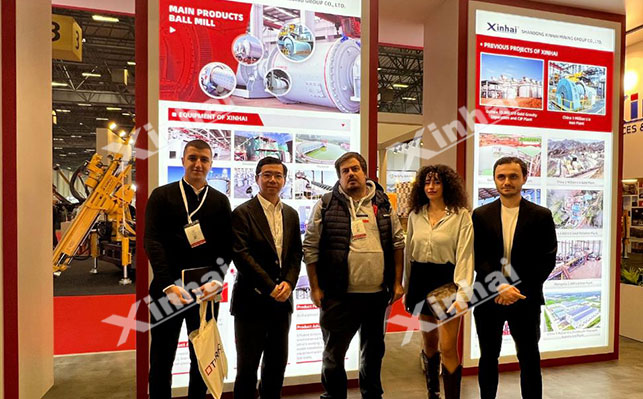 鑫海土耳其国际矿业展览会展位现场