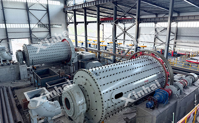 萤石混合精矿阶段磨矿