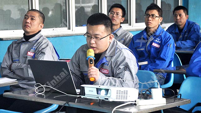 鑫海矿业开展安全生产培训